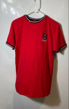 Load image into Gallery viewer, Vyzeen Ferrari Mens Red Crew-Neck Short Sleeve Pullover T-Shirt Size M
