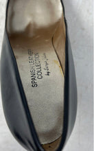 Load image into Gallery viewer, Sergio Zelcer Womens Black Leather Pointed Toe Slip-On High Pump Heels Size 5.5M
