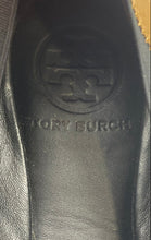 Load image into Gallery viewer, Authentic Tory Burch Womens Beige Leather Slip-On Ballet Flats Size 8 Worn

