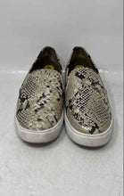 Load image into Gallery viewer, Steve Madden Womens Green Animal Print Slip-On Sneakers Shoes Size 9M

