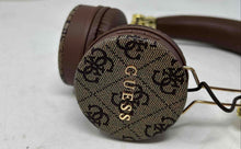 Load image into Gallery viewer, Guess SP070 Brown Adjustable Headband Wireless Over Ear Headphone Not Tested NCL
