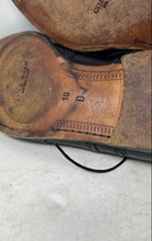 Load image into Gallery viewer, Cole Haan Mens Black Leather Wingtip Round Toe Lace-Up Derby Dress Shoes Sz 10D
