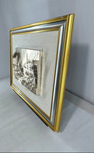 Load image into Gallery viewer, Creazioni Artistiche Paesaggio Village Church Scene Framed 3D Wall Art Plaque
