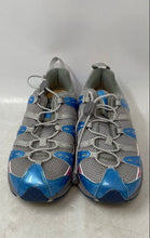 Load image into Gallery viewer, Dr. Comfort Womens Refresh Gray Blue Lace-Up Sneakers Shoes Size 9
