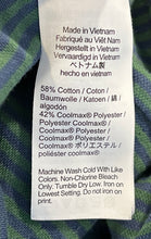 Load image into Gallery viewer, J.Crew Mens Green Blue Striped Long Sleeve Collared Polo Shirt Size Large
