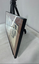 Load image into Gallery viewer, Signed Artwork Framed Pencil Illustration Trio By Douglas Ratchford Print
