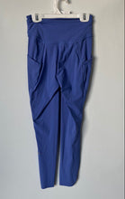 Load image into Gallery viewer, Lululemon Womens Blue Elastic Waist Skinny Leg Compression Leggings Size 4
