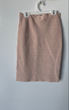 Load image into Gallery viewer, BCBGMAXAZRIA Womens Pink Pull-On Bandage Straight &amp; Pencil Skirt Size Large

