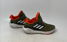 Load image into Gallery viewer, Adidas Boys EQ21 Run 2.0 GY4365 Green Orange Low Top Sneakers Shoes Size 1
