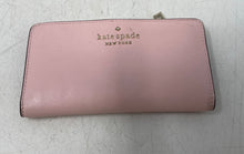 Load image into Gallery viewer, Kate Spade New York Womens Pink Outer Pocket Credit Card Slot Bifold Wallet

