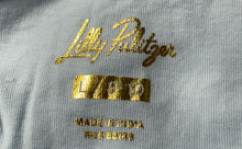 Load image into Gallery viewer, Lilly Pulitzer Girls Blue Cotton Ruffle Sleeve Round Neck Pullover Tank Top Sz L
