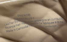 Load image into Gallery viewer, Karl Lagerfeld Womens Camila Beige Leather Espadrille Wedge Slide Sandals Sz 9M

