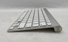 Load image into Gallery viewer, Apple White Silver Bluetooth Wireless Portable Slim Keyboard Not Tested
