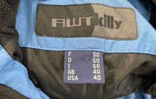 Load image into Gallery viewer, Killy Mens Black With Light Blue Long Sleeve Pockets AWT Ski Jacket Size 40

