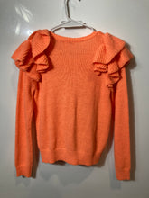 Load image into Gallery viewer, Lilly Pulitzer Womens Orange Long Sleeve Crew Neck Pullover Sweater Size XS
