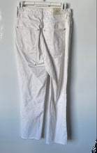 Load image into Gallery viewer, Zara Womens White Denim Cotton 5 Pocket Design Mid-Rise Straight Jeans Size 4
