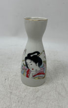 Load image into Gallery viewer, Vintage Set Of 5 Pcs FST Sake Featuring Geisha Porcelain Drinkware Cups
