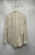 Load image into Gallery viewer, Perry Ellis Mens Yellow Gingham Print Slim Fit Long Sleeve Dress Shirt Size S
