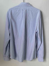 Load image into Gallery viewer, Brooks Brothers Mens White Cotton Striped Long Sleeve Button-Up Shirt Size Large
