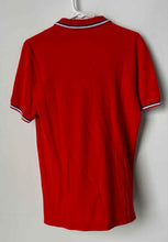 Load image into Gallery viewer, Lacoste L!ve Mens Red Cotton Short Sleeve Collared Regular Fit Polo Shirt Size 4
