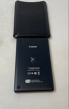 Load image into Gallery viewer, Canon X Mark I Black Solar Powered Handheld Calculator With Case Not Tested
