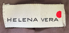 Load image into Gallery viewer, Helena Vera Womens Brown Long Sleeve Collared Open Front Overcoat No Size
