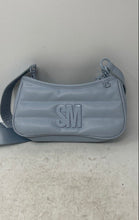 Load image into Gallery viewer, Steve Madden Womens Bzoia Light Blue Quilted Crossbody Bag With Coin Purse
