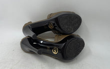 Load image into Gallery viewer, Michael Kors Womens Joslyn Brown Leather Peep Toe High Platform Heels Size 6 M
