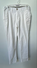 Load image into Gallery viewer, Express Womens White Pockets Skinny Leg Ankle Trouser Pants Size 29x30
