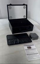 Load image into Gallery viewer, Cosmetic Makeup And Organizer Case With Built In Mirror &amp; Compartments
