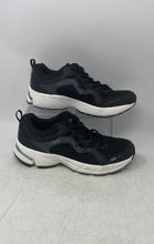 Load image into Gallery viewer, Ryka Womens Black Gray Memory Foam Low Top Lace-Up Sneaker Shoes Size 9.5W
