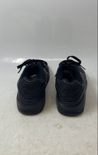 Load image into Gallery viewer, Nike Kids Air Max 90 CD6864-028 Black Leather Lace-Up Sneaker Shoes Size 7Y
