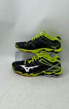 Load image into Gallery viewer, Mizuno Womens Wave Lightning RX3 430168.9039 Black Lace-Up Volleyball Shoes Sz 9

