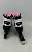 Load image into Gallery viewer, Ecoo Girls Black Pink Adjustable Strap Rollerblades Inline Skates Size S 10C-13C
