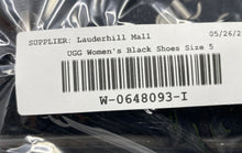 Load image into Gallery viewer, UGG Womens Azell Hiker Weather Black Side Zip Ankle Hiking Boots Size 5
