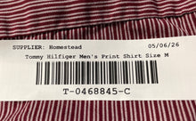Load image into Gallery viewer, Tommy Hilfiger Mens Multicolor Striped Cotton Custom Fit Button-Up Shirt Size M
