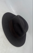 Load image into Gallery viewer, Indiana Jones Mens Brown Wool Ribbon Band Bow Wide Brim Fedora Hat Size Medium
