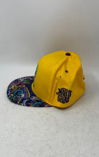 Load image into Gallery viewer, Mens Yellow Printed The Great Smoke 2023 Embroidered Cigar Event Snapback Cap
