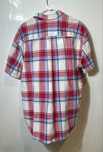 Load image into Gallery viewer, Tommy Hilfiger Mens Red Plaid Short Sleeve Classic Fit Button-Up Shirt Size XXL
