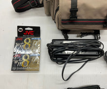 Load image into Gallery viewer, Panasonic Palmcorder Black Video Recorder Camera With Accessories Not Tested
