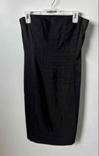 Load image into Gallery viewer, Ann Taylor Womens Black Sleeveless Strapless Back Zipper Sheath Dress Size 2

