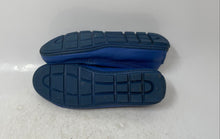 Load image into Gallery viewer, Coach Womens Marley Blue Leather Round Toe Slip-On Flat Loafer Shoes Size 6
