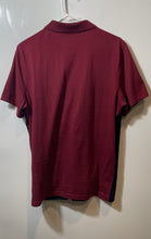 Load image into Gallery viewer, Michael Kors Mens Wine Short Sleeve Collared Polo Shirts Size Medium
