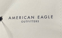 Load image into Gallery viewer, American Eagle Mens Blue Pink Plaid Long Sleeve Button-Up Shirt Size M With Tag
