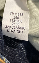 Load image into Gallery viewer, Lucky Brand Mens 329 Classic Dark Blue Denim Straight Jeans Sz W42/L32 With Tag
