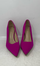 Load image into Gallery viewer, Blogger Womens Pink Pointed Toe Slip-On Spool Pump Heels Size EU 37

