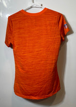 Load image into Gallery viewer, Nike Womens Dri-Fit Orange NFL Miami Dolphins Short Sleeve Sports T-Shirt Size S
