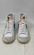 Load image into Gallery viewer, Nike Womens Blazer Mid 77 CZ1055-100 Black White Lace-Up Sneaker Shoes Size 7
