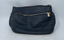 Load image into Gallery viewer, Divina Firenze Womens Black Brown Leather Outer Pocket Bottom Studs Shoulder Bag
