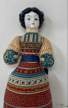 Load image into Gallery viewer, Avon Multicolor American Heirloom Porcelain Doll With A Head And Cloth Body
